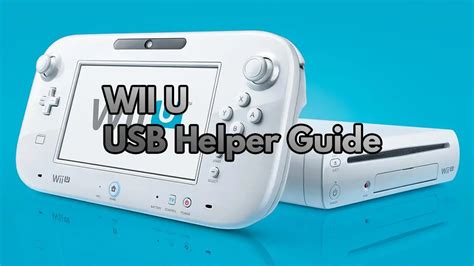 Follow the Pence PC guide for hacking your console firstlocated here & then come back to. . Wii usb helper